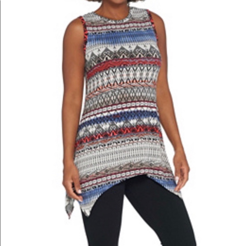 Cuddl Duds Modal Tunic Tank Top NWOT